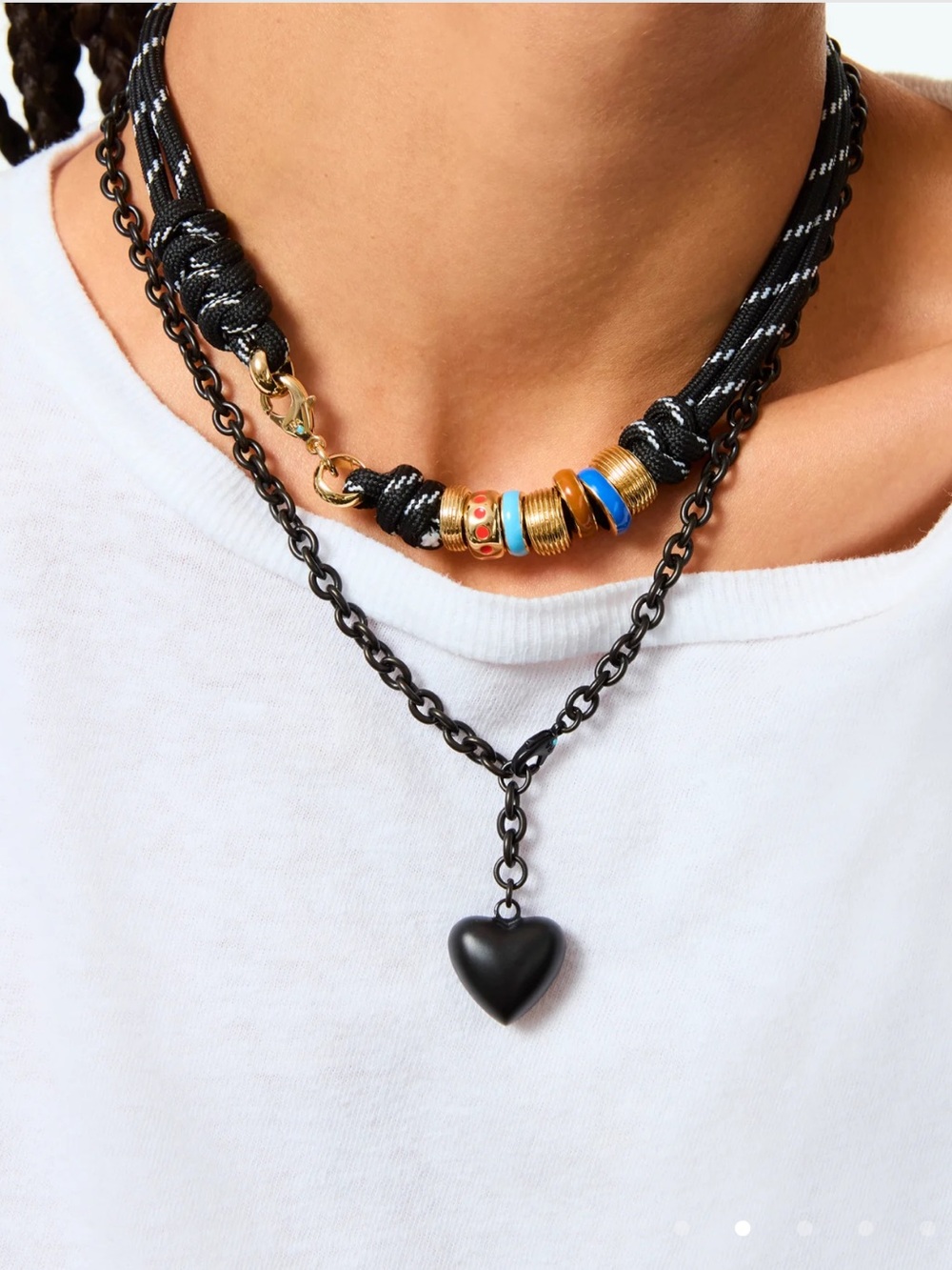 NWOT Roxanne Assoulin Necklace Set 2